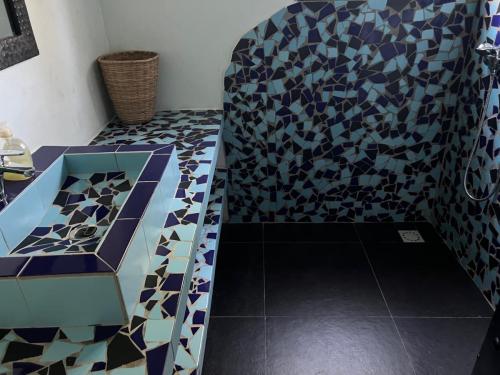 Douche Chambre Bleue